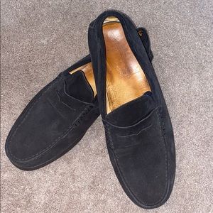 Men’s Black Suede Tod’s Loafers